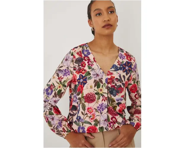 Medicine bluza femei, culoarea bej, modelator