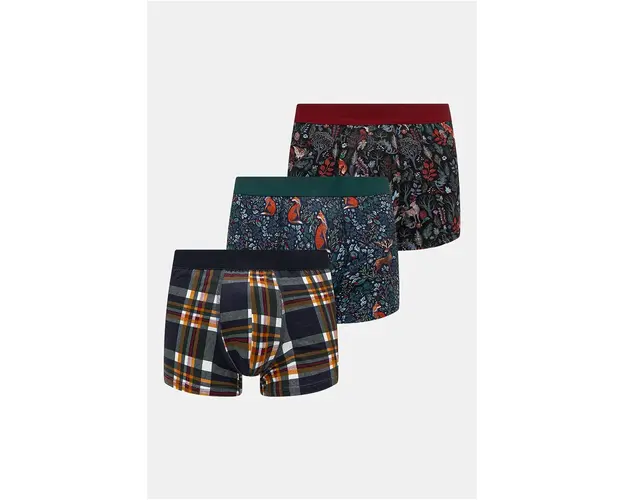 Medicine boxeri de bumbac 3-pack barbati