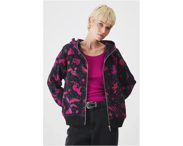 Medicine bluza femei, culoarea negru, cu gluga, modelator