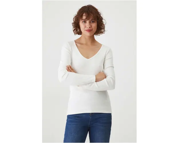 Medicine longsleeve femei, culoarea bej