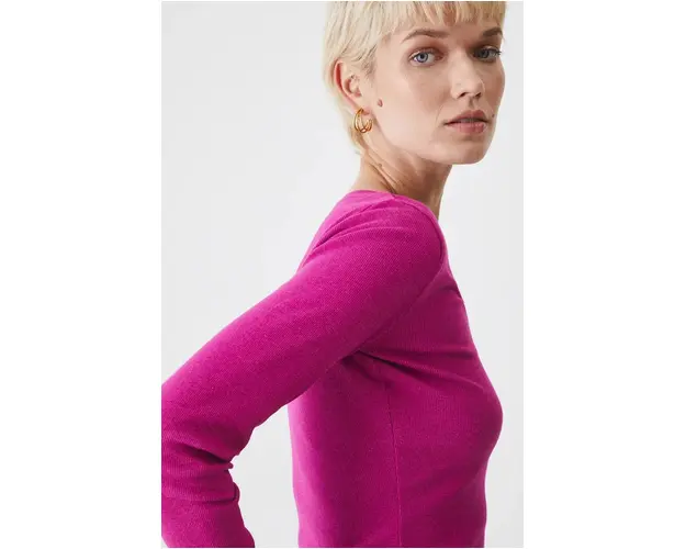 Medicine longsleeve femei, culoarea violet