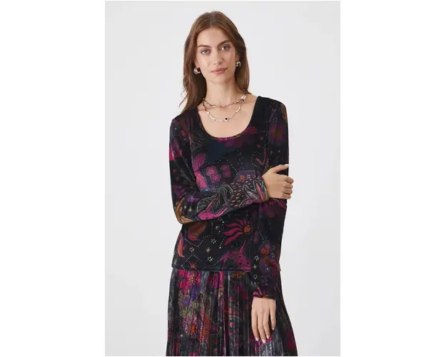 Medicine longsleeve femei, culoarea negru