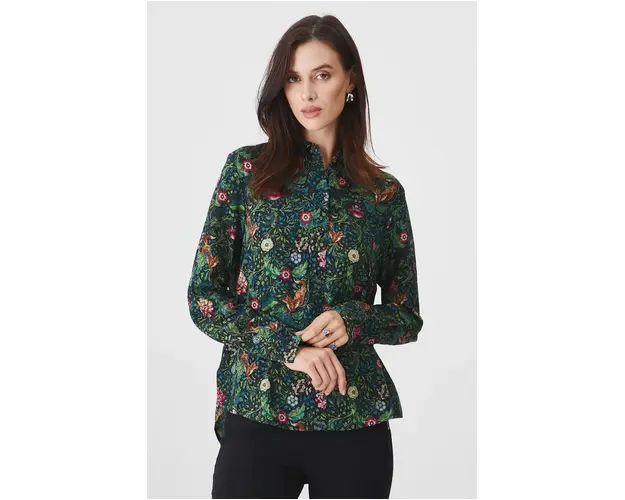 Medicine camasa femei, cu guler clasic, regular