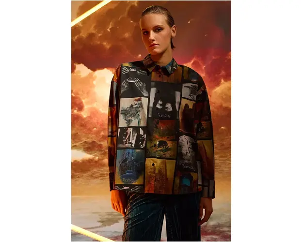 Medicine camasa femei, cu guler clasic, relaxed