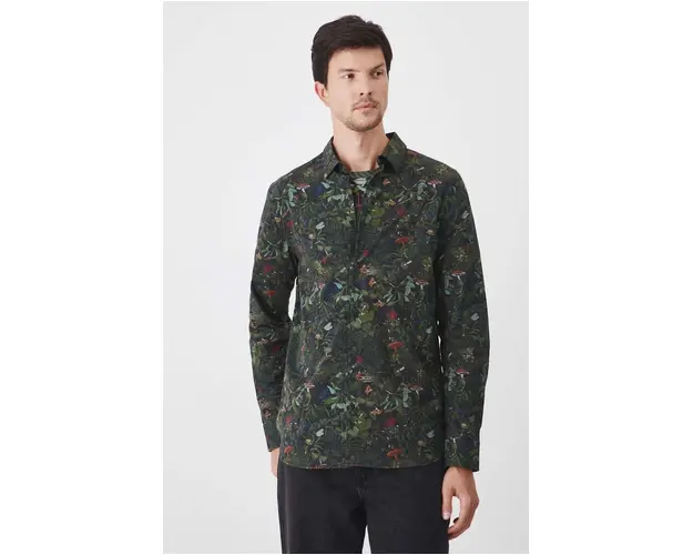 Medicine camasa barbati, cu guler clasic, slim