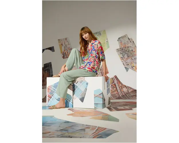 Medicine camasa femei, cu guler clasic, relaxed