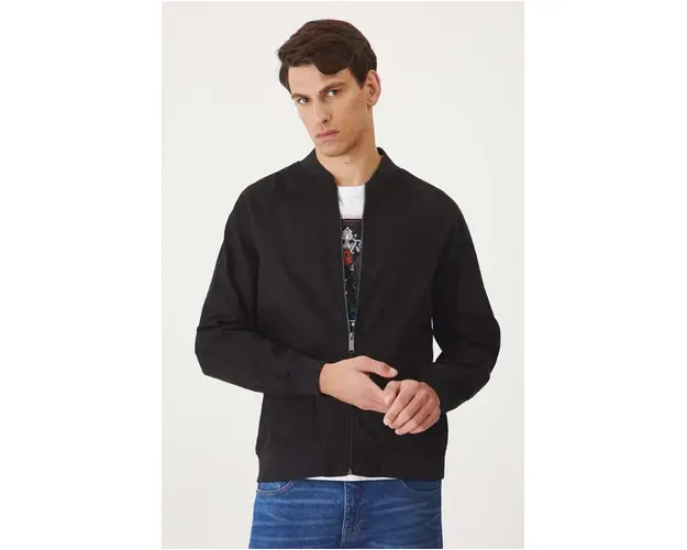 Medicine geaca barbati, culoarea negru, de tranzitie