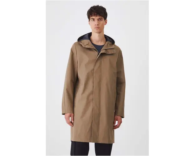 Medicine hanorac barbati, culoarea bej, de tranzitie