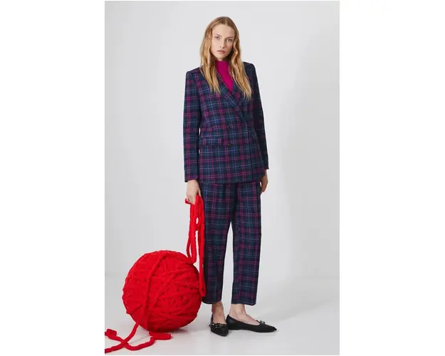 Medicine sacou femei, cu doua randuri de nasturi, modelator