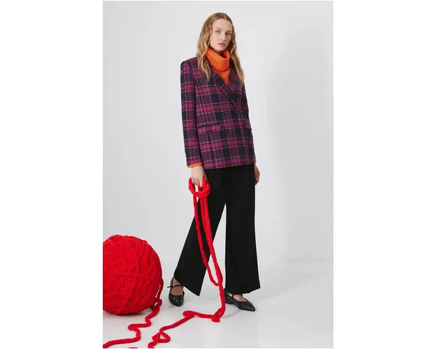 Medicine sacou femei, cu doua randuri de nasturi, modelator