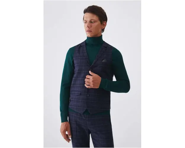 Medicine vesta barbati, culoarea bleumarin