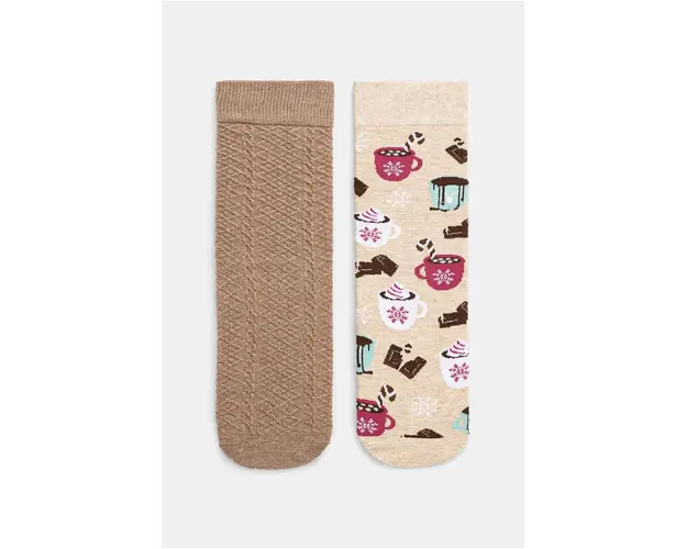 Medicine ciorapi de bumbac 2-pack femei