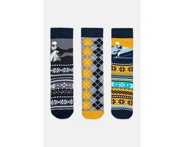 Medicine ciorapi de bumbac 3-pack barbati