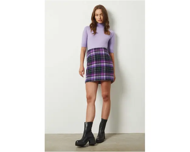 Medicine cizme de piele culoarea negru, cu toc drept