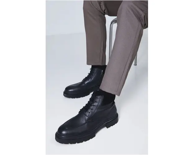 Medicine pantofi inalti barbati, culoarea negru