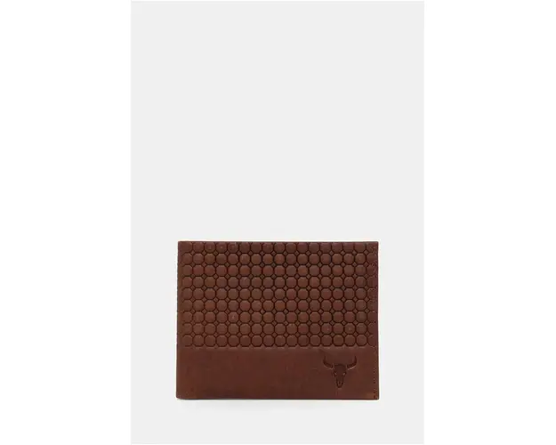 Medicine portofel de piele barbati, culoarea maro