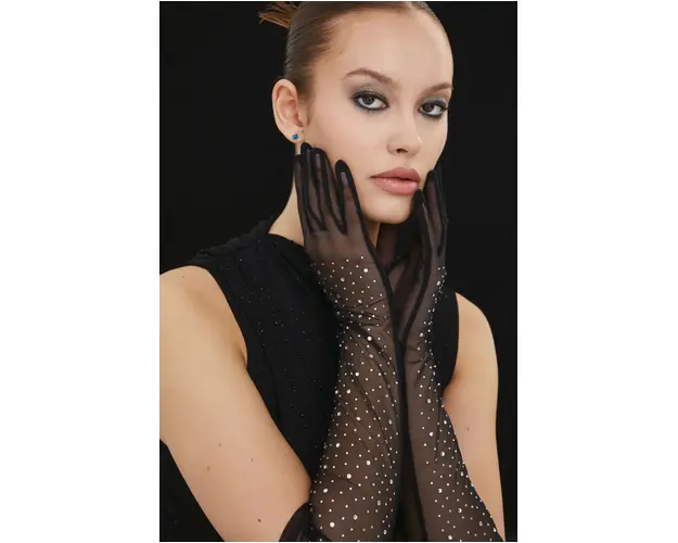 Medicine manusi femei, culoarea negru