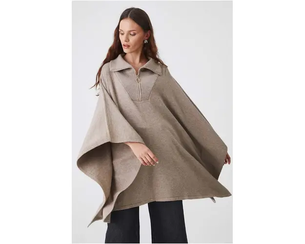 Medicine poncho culoarea bej