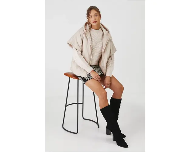 Medicine poncho culoarea bej