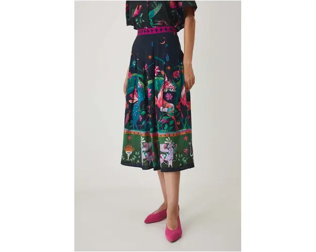 Medicine fusta midi, evazati