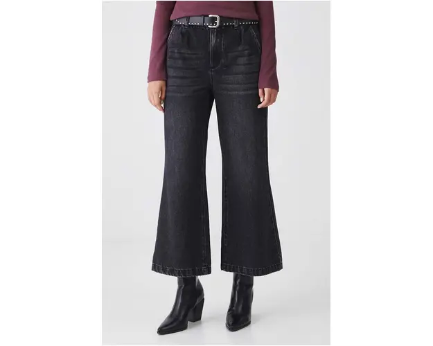 Medicine blugi din bumbac culoarea negru