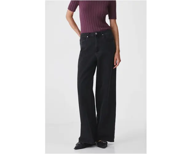 Medicine jeansi femei, culoarea negru