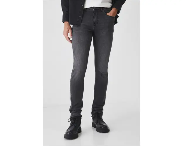 Medicine jeansi barbati, culoarea gri