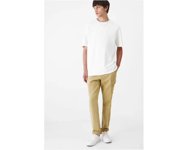 Medicine jeansi barbati, culoarea bej