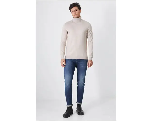 Medicine jeans barbati, culoarea bleumarin