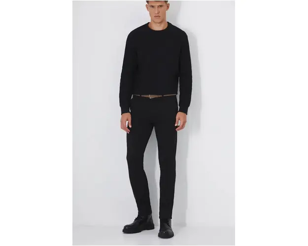 Medicine pantaloni barbati, culoarea negru, mulata