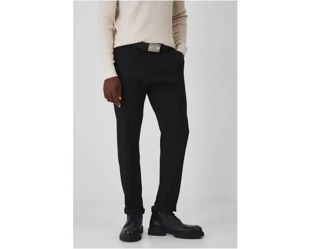 Medicine pantaloni barbati, culoarea negru, mulata