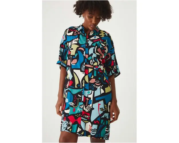 Medicine rochie midi, oversize