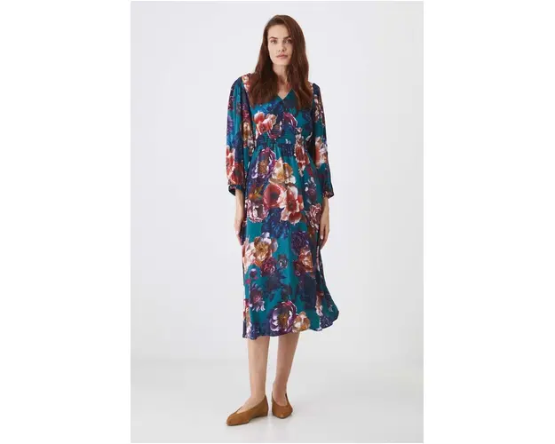 Medicine rochie midi, evazati