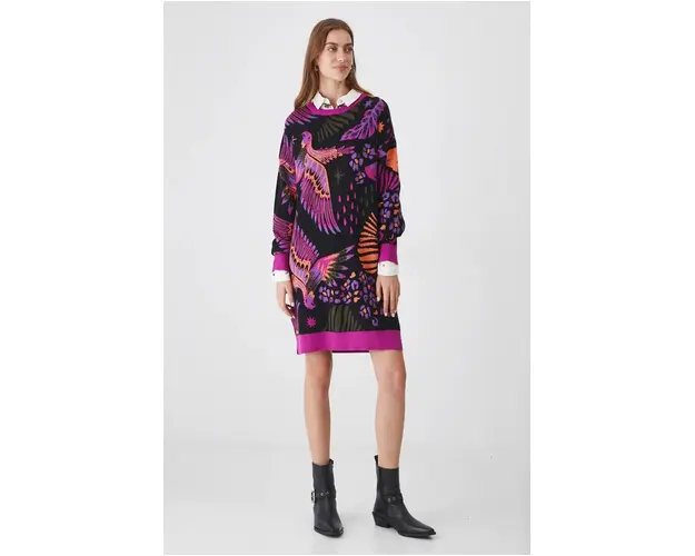 Medicine rochie midi, drept