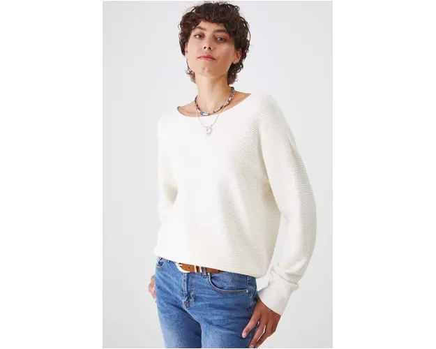 Medicine pulover femei, culoarea bej, light