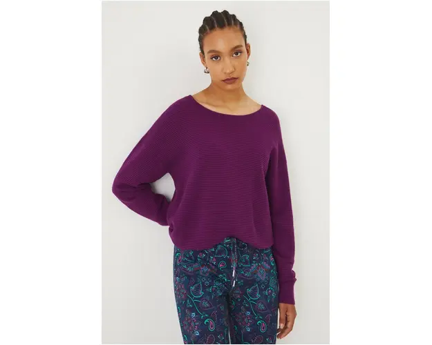 Medicine pulover femei, culoarea violet, light