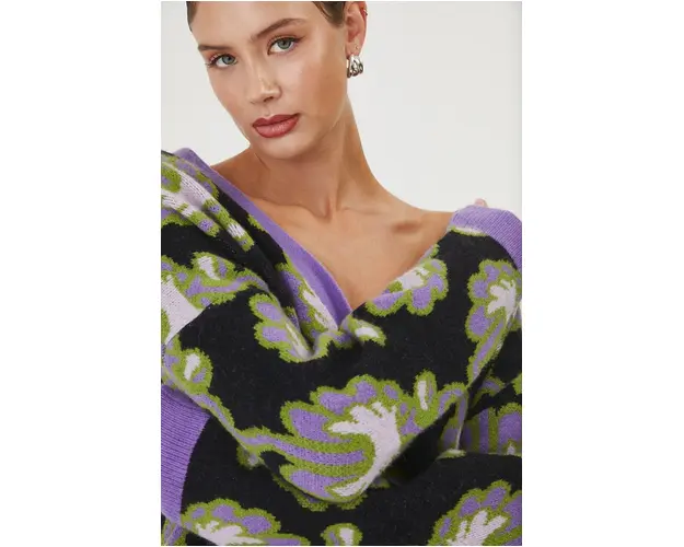 Medicine cardigan femei, culoarea negru