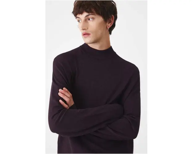 Medicine pulover barbati, culoarea violet, light, cu turtleneck