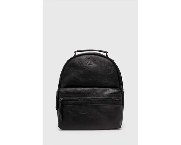 Medicine rucsac femei, culoarea negru, mare, neted