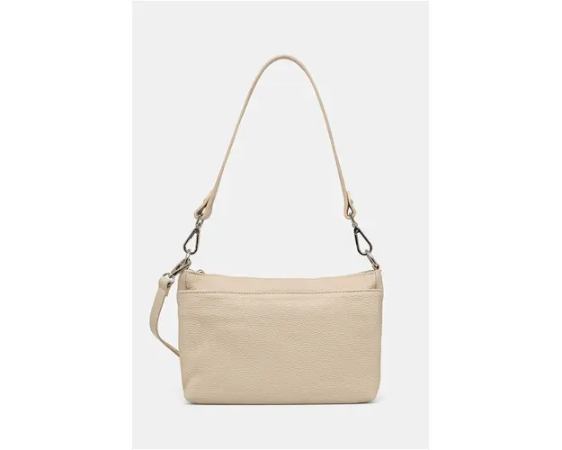 Medicine poseta de piele culoarea bej