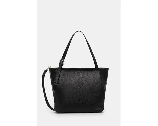 Medicine poseta de piele culoarea negru