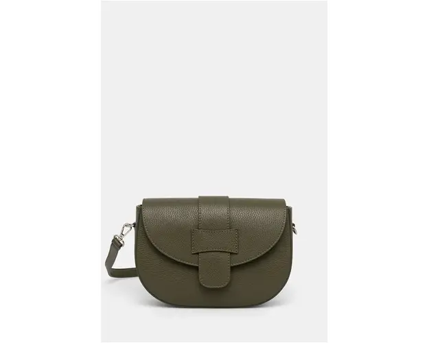 Medicine poseta de piele culoarea verde