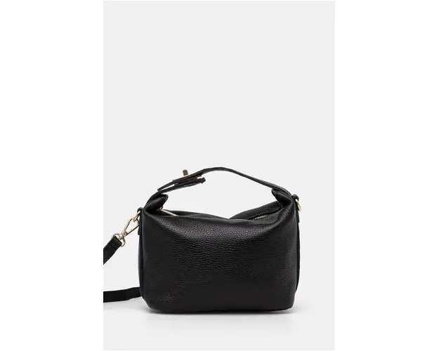 Medicine poseta de piele culoarea negru