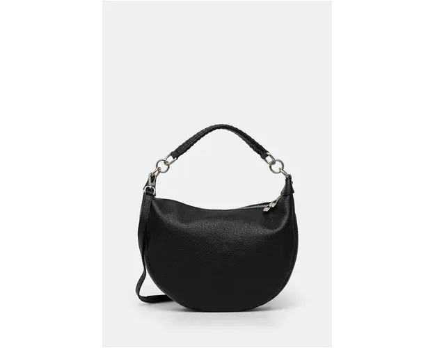 Medicine poseta de piele culoarea negru