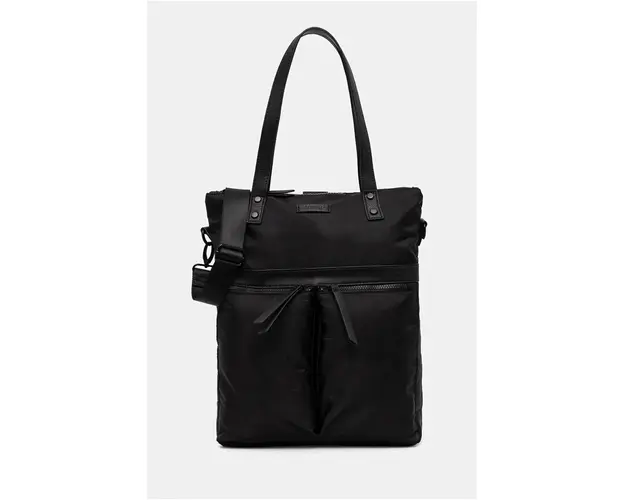 Medicine rucsac femei, culoarea negru, mare, neted