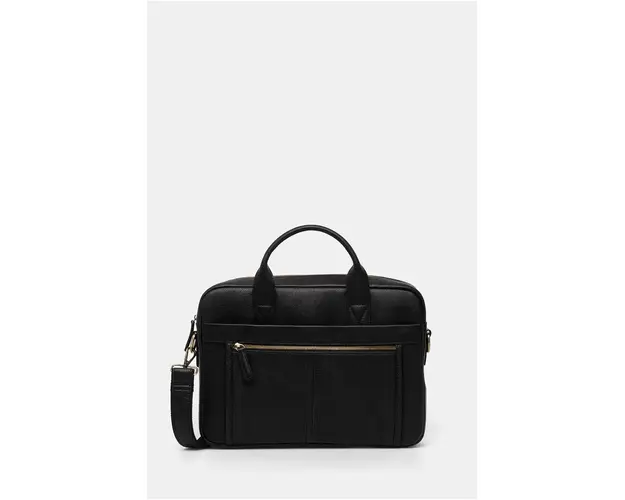 Medicine geanta de piele culoarea negru