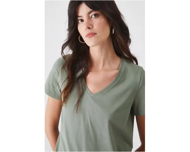Medicine tricou femei, culoarea verde