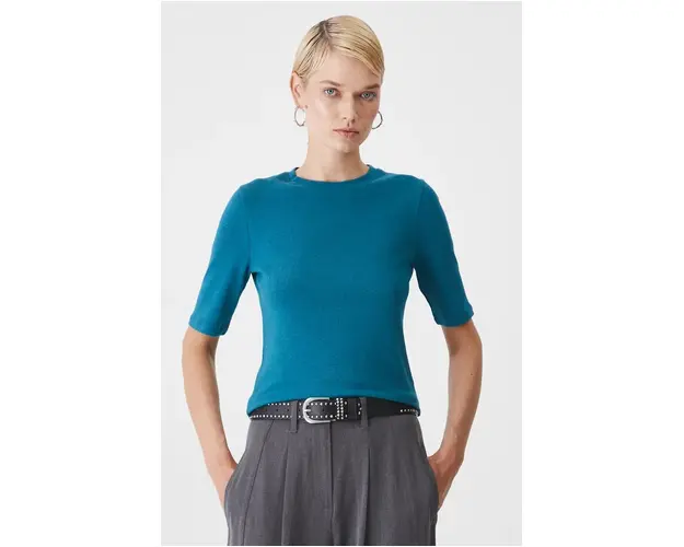 Medicine tricou femei, culoarea verde