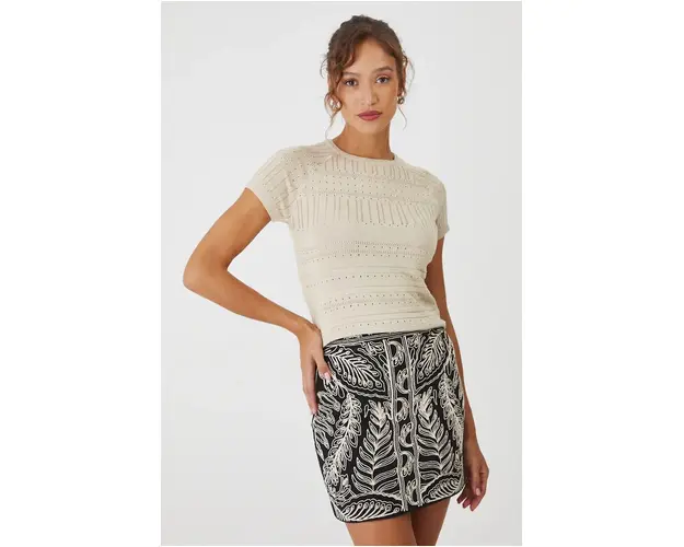 Medicine tricou femei, culoarea bej