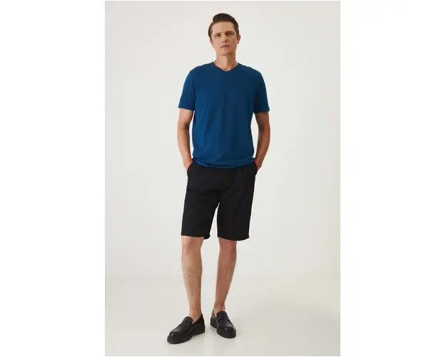 Medicine tricou barbati, culoarea verde, neted